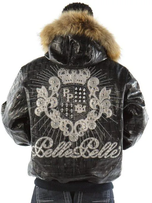 Pelle Pelle Crest Black Leather Jacket