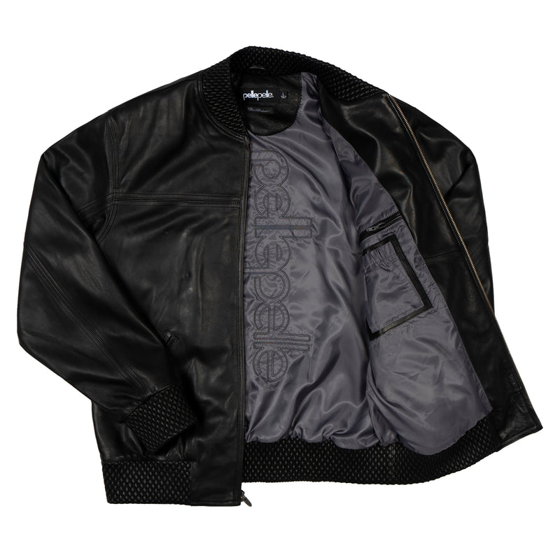 Pelle Pelle Basic Burnish Black Jacket | Pelle Pelle Store view 3