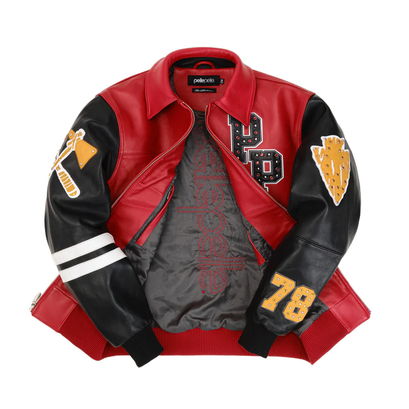 PELLE PELLE RED RENEGADES LEATHER JACKET view 3