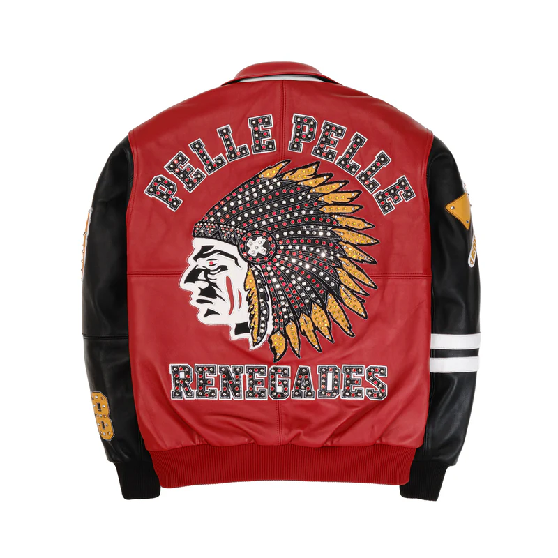 PELLE PELLE RED RENEGADES LEATHER JACKET