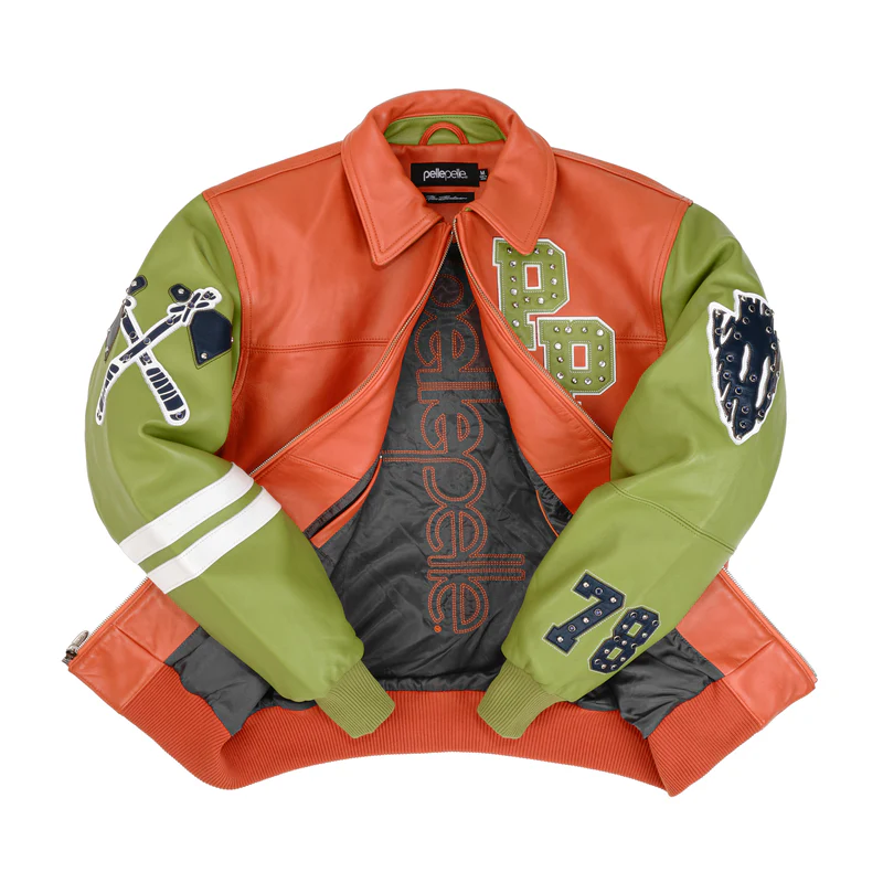 PELLE PELLE ORANGE RENEGADES LEATHER JACKET view 2