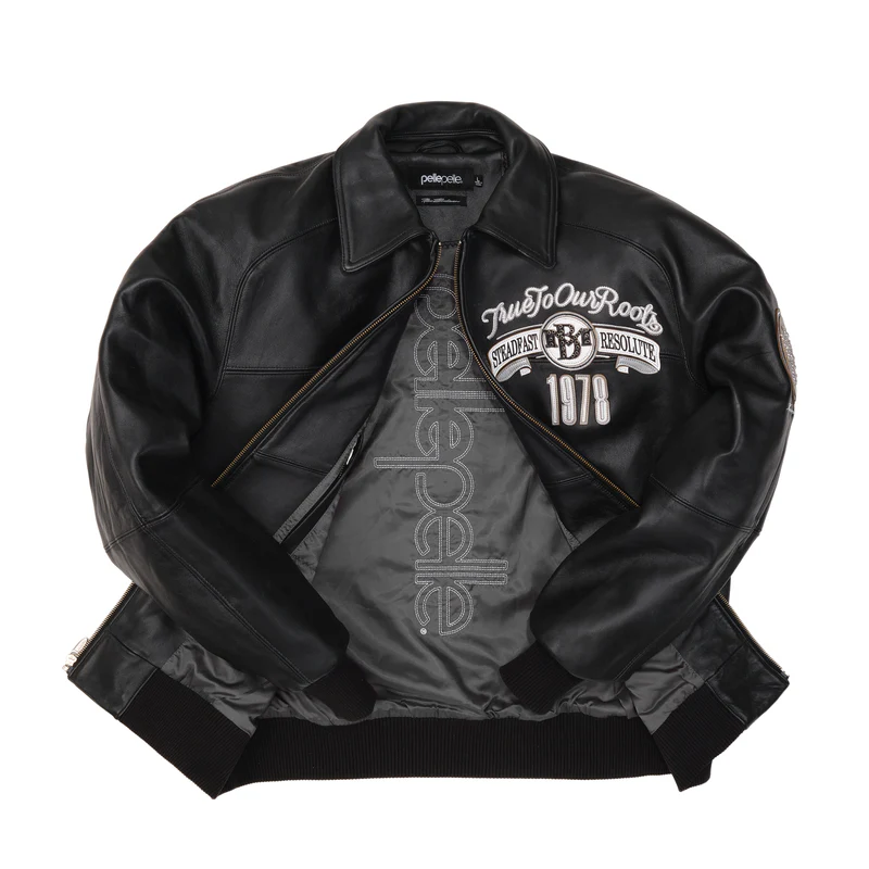 PELLE PELLE WHITE TRUE TO OUR ROOTS LEATHER JACKET view 2