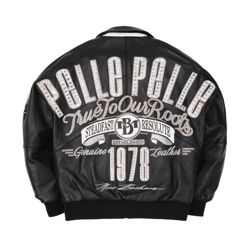 PELLE PELLE WHITE TRUE TO OUR ROOTS LEATHER JACKET
