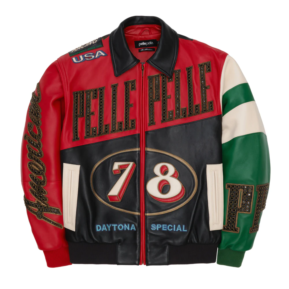 Pelle Pelle Daytona Special Red Leather Jacket