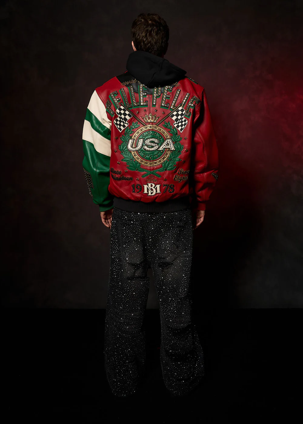 Pelle Pelle Daytona Special Red Leather Jacket view 15